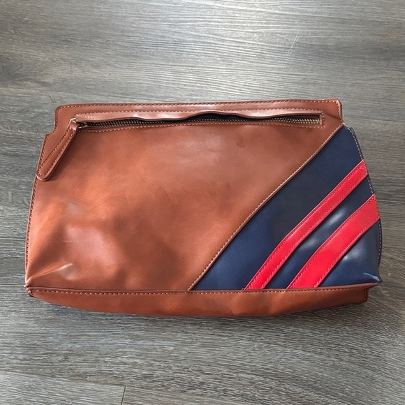 Nordstrom Handbags - BP. Stripe Faux Leather Clutch